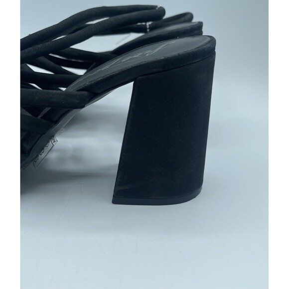 FREE PEOPLE Colette Cinched Block Heel Sandals, Black, EU39.5/US9 NWOB - Picture 12 of 16
